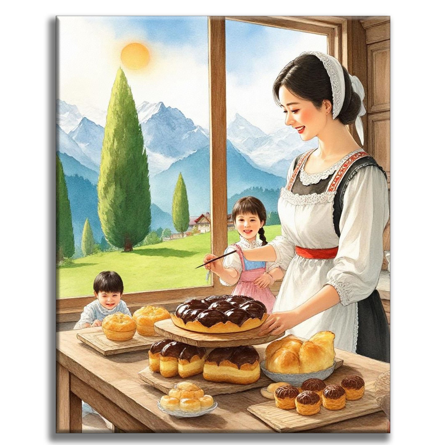 Princesse des prés - Peinture par numéros