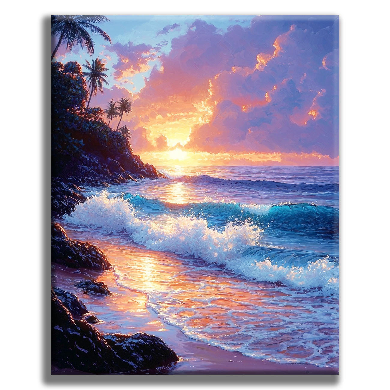 Horizon lumineux - Peinture par numéros