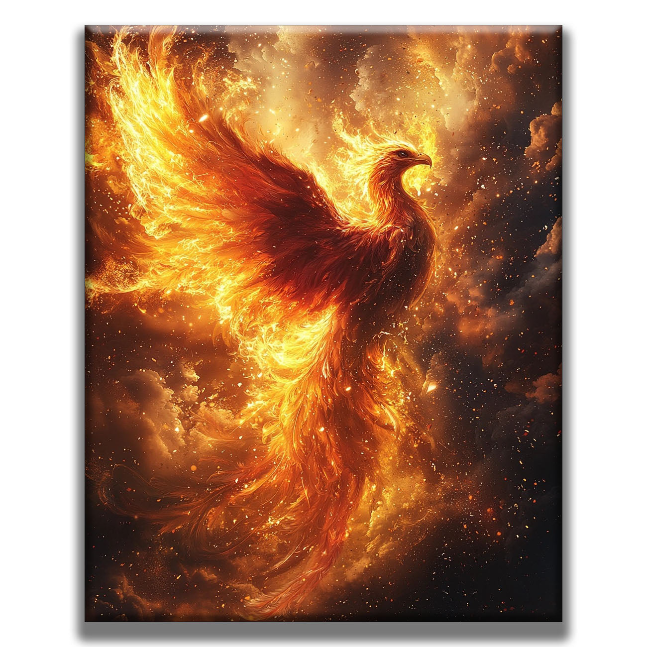 Pensées colorées - peinture par numéros