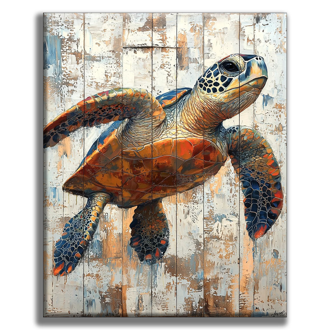 Lumières de l'océan - Peinture par numéros