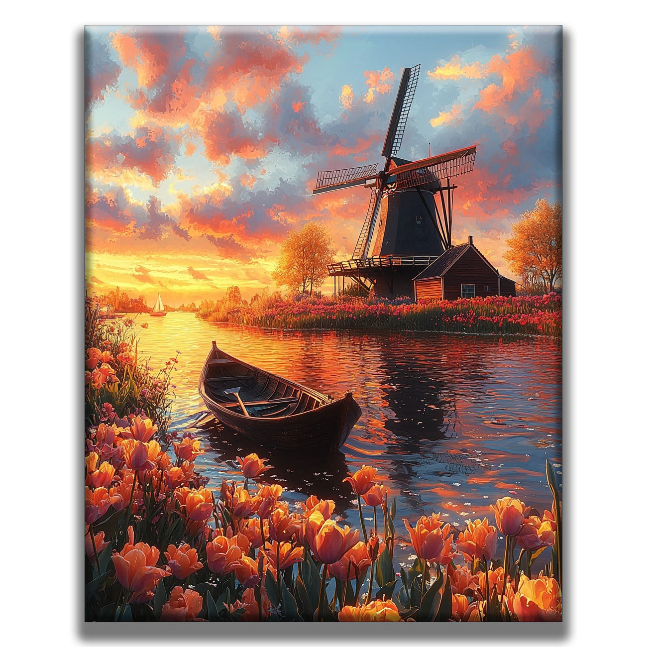 Bateau oublié - Peinture par numéros