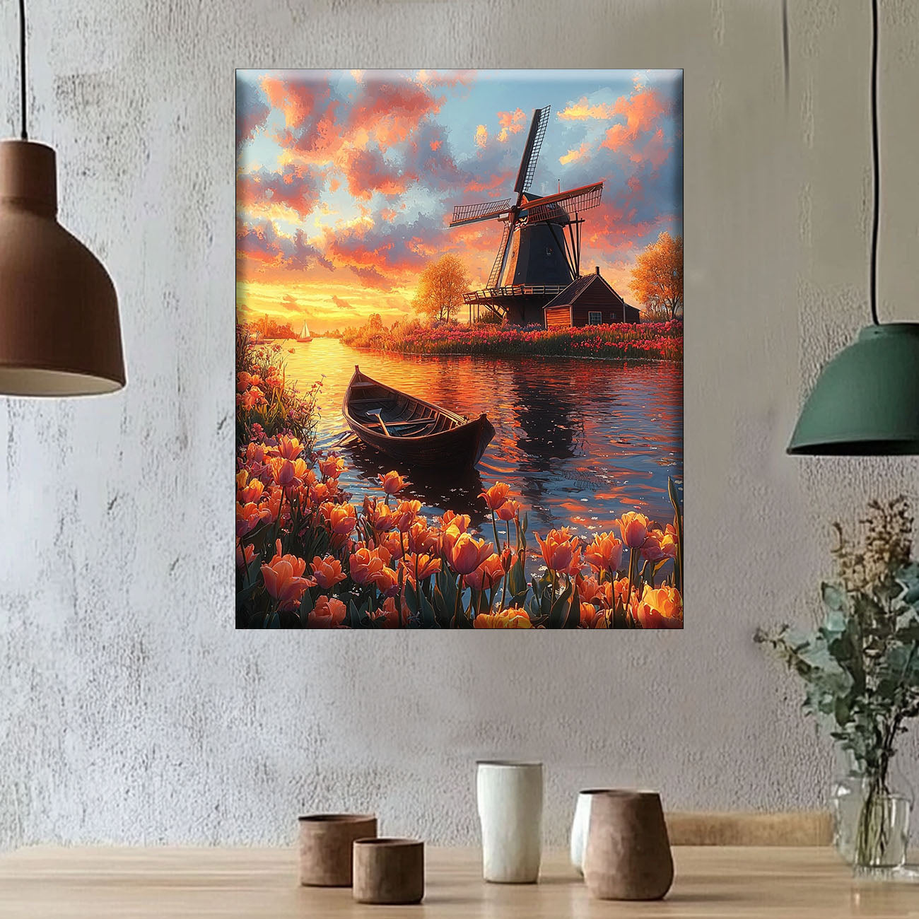 Bateau oublié - Peinture par numéros