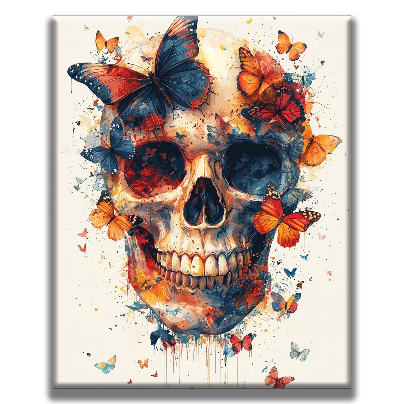 Ailes décolorées - Peinture par numéros