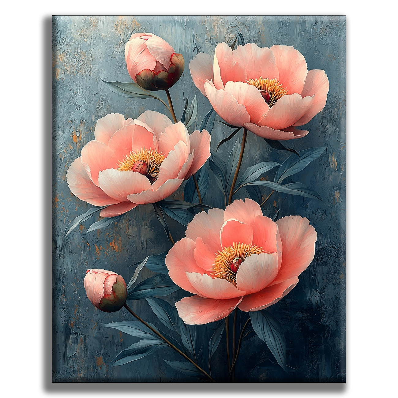 Fleurs délicates - peinture par numéros