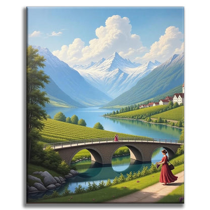 Princesse des prés - Peinture par numéros