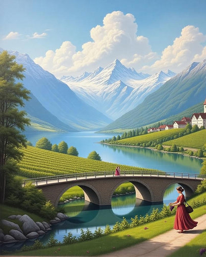 Princesse des prés - Peinture par numéros