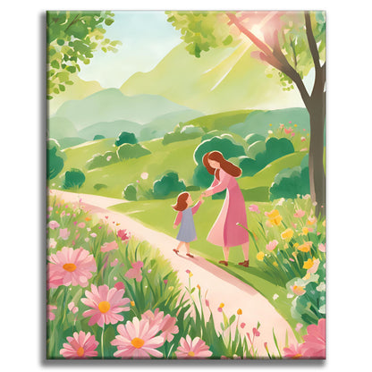 Princesse des prés - Peinture par numéros