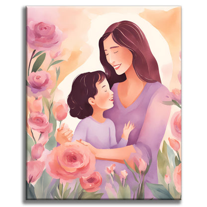 Princesse des prés - Peinture par numéros