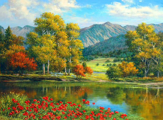 Monarque des forêts - Peinture par numéros