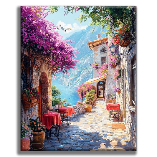 Blooming Beauty Italie - Peinture par numéros