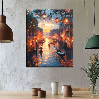 Canal de lumière - Peinture par numéros