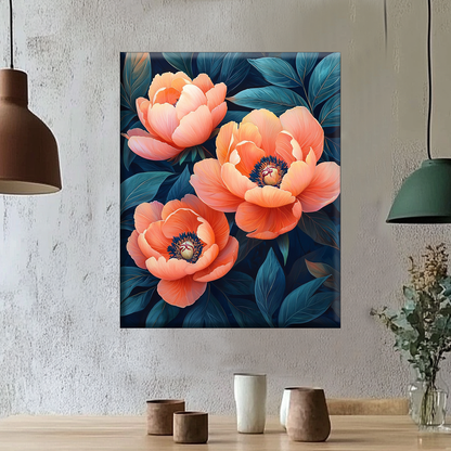 Nature Melody Blooming - Peinture par numéros