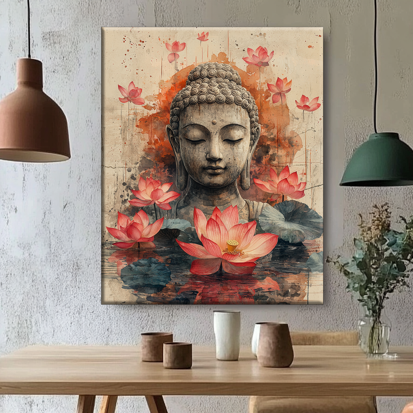 Calme Bouddha Sérénité - Peinture par numéros