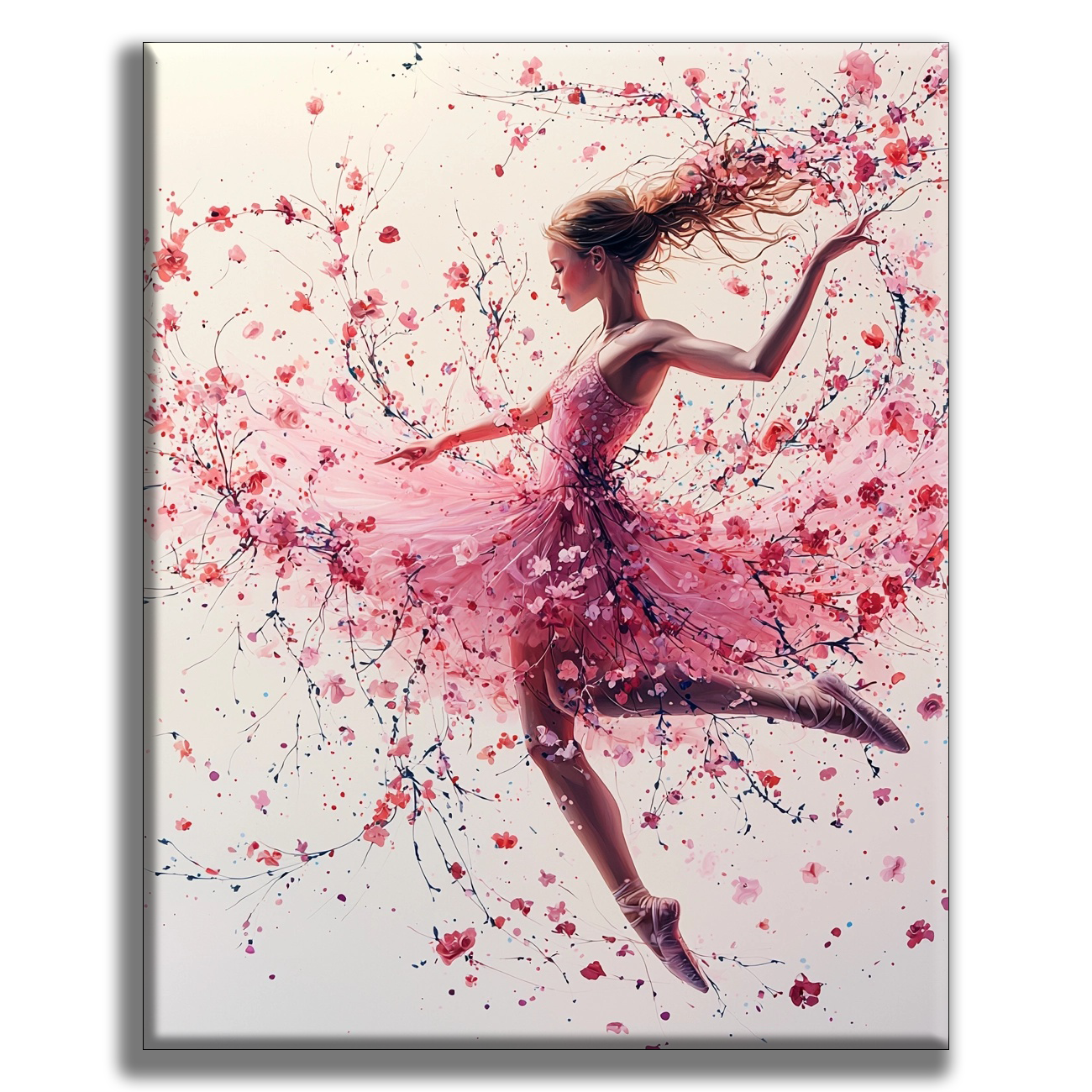 Danse des fleurs - peinture par numéros