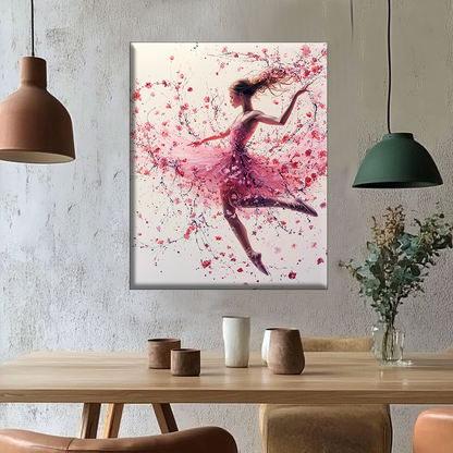 Danse des fleurs - peinture par numéros