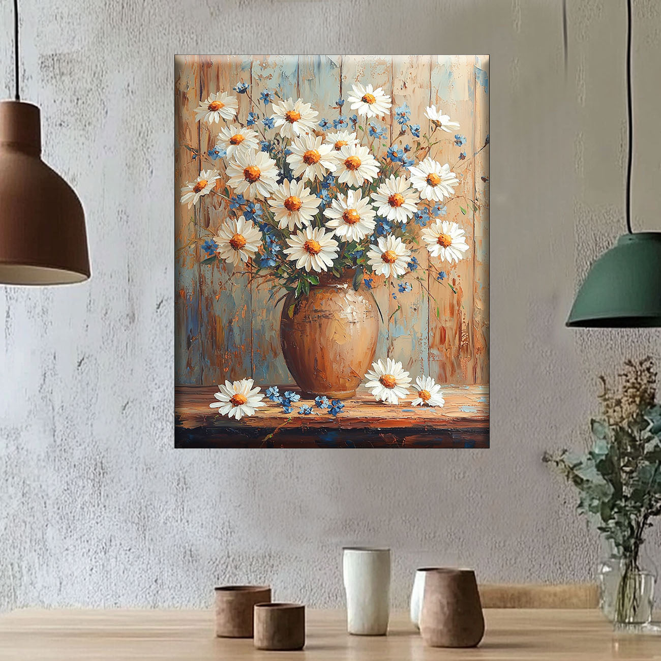 Vase du printemps - Peinture par numéros